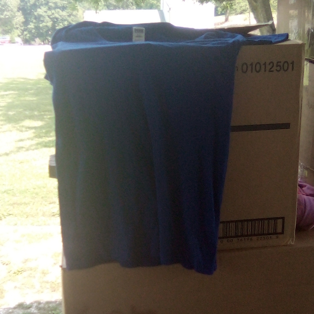 Long PINK Blue Basic Shirt